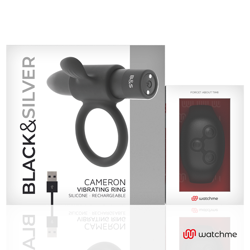 BLACKSILVER - CAMERON CONTROL REMOTO COCKRING WATCHME - Imagen 3