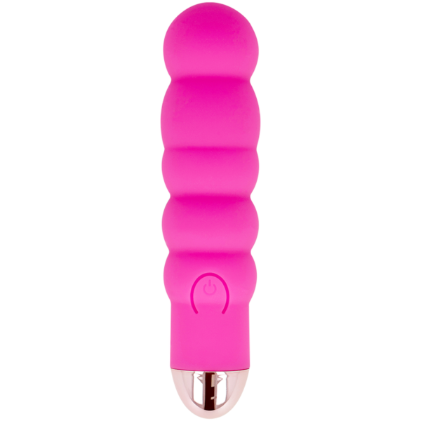 DOLCE VITA - VIBRADOR RECARGABLE SIX ROSA 7 VELOCIDADES - Imagen 2