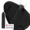 FETISH SUBMISSIVE CYBER STRAP - ARNÉS CON DILDO Y BALA CONTROL REMOTO TECNOLOGÍA WATCHME L - Imagen 3