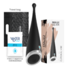BRILLY GLAM - SPOT VIBE VIBRADOR CLITORIAL ORGASMICO SILICONA NEGRO - Imagen 2