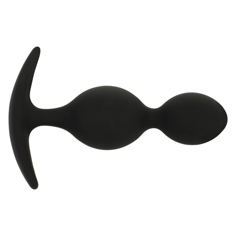 BLACKSILVER - ORSON PLUG SILICONE 2 ANAL WAVES 9 CM - Imagen 4