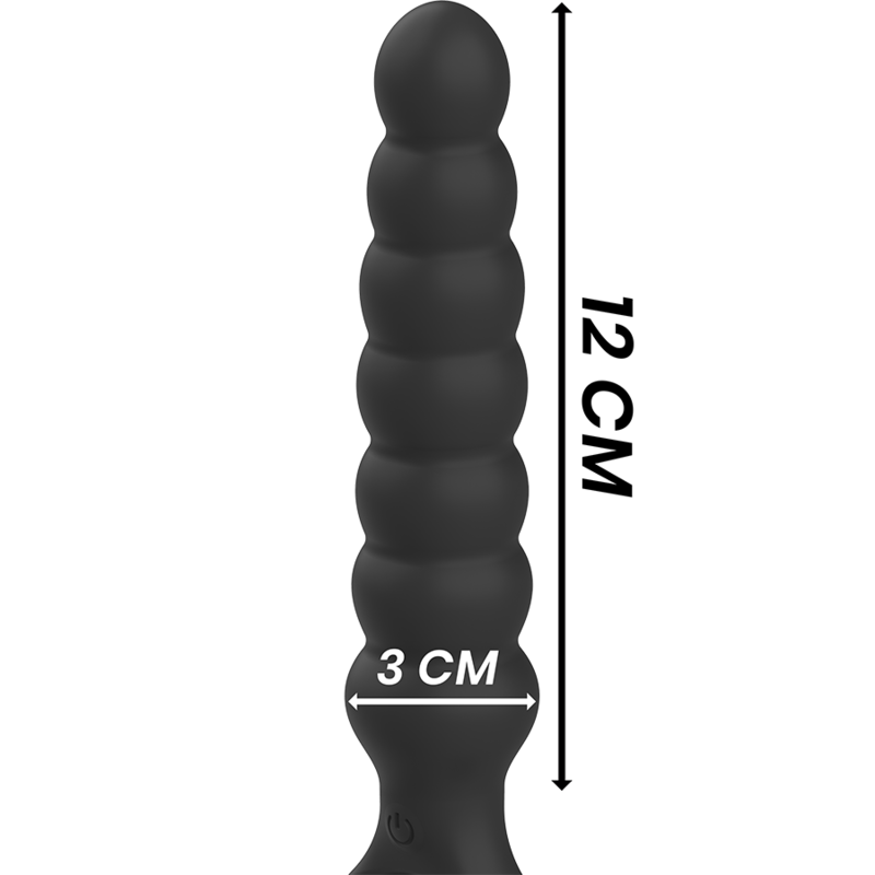 BLACKSILVER - BOB POTENTE VIBRADOR DILATADOR ANAL SILICONA - Imagen 4