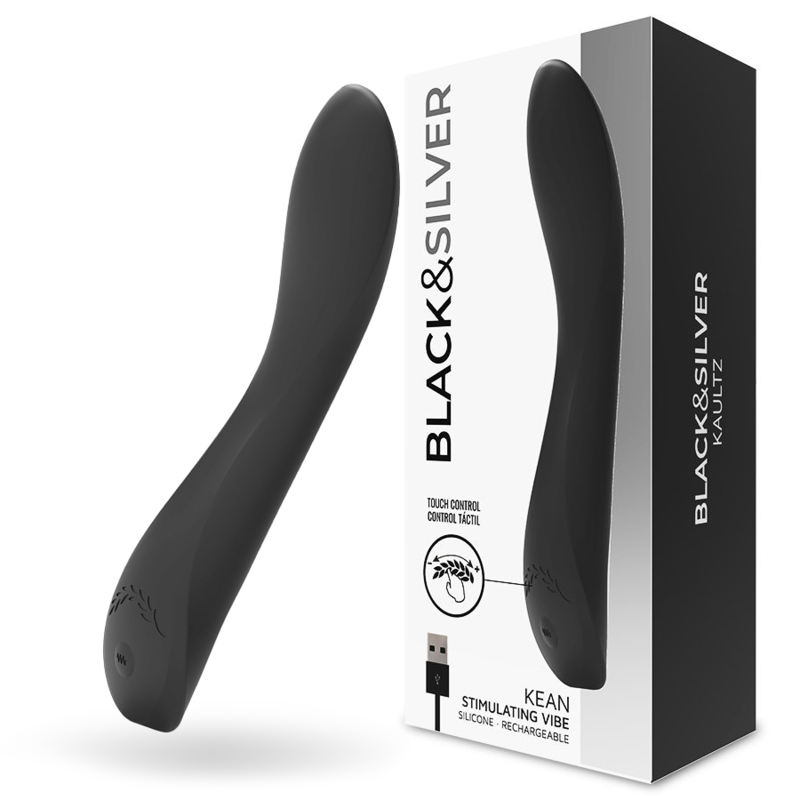 BLACKSILVER - KEAN VIBRADOR TOUCH CONTROL