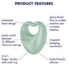 SATISFYER - PERFECT PAIR 3 VERDE - Imagen 5