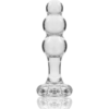 NEBULA SERIES BY IBIZA - MODELO 1 PLUG CRISTAL TRANSPARENTE 10.5 CM -O- 3 CM - Imagen 4