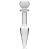 NEBULA SERIES BY IBIZA - MODELO 7 PLUG CRISTAL TRANSPARENTE 13.5 CM -O- 3 CM - Imagen 4