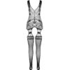 PASSION - ECO COLLECTION BODYSTOCKING ECO BS009 NEGRO - Imagen 4