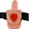 FETISH FANTASY SERIES - ARNÉS AJUSTABLE CONTROL REMOTO PENE REALÍSTICO CON TESTÍCULOS 23 CM - Imagen 4