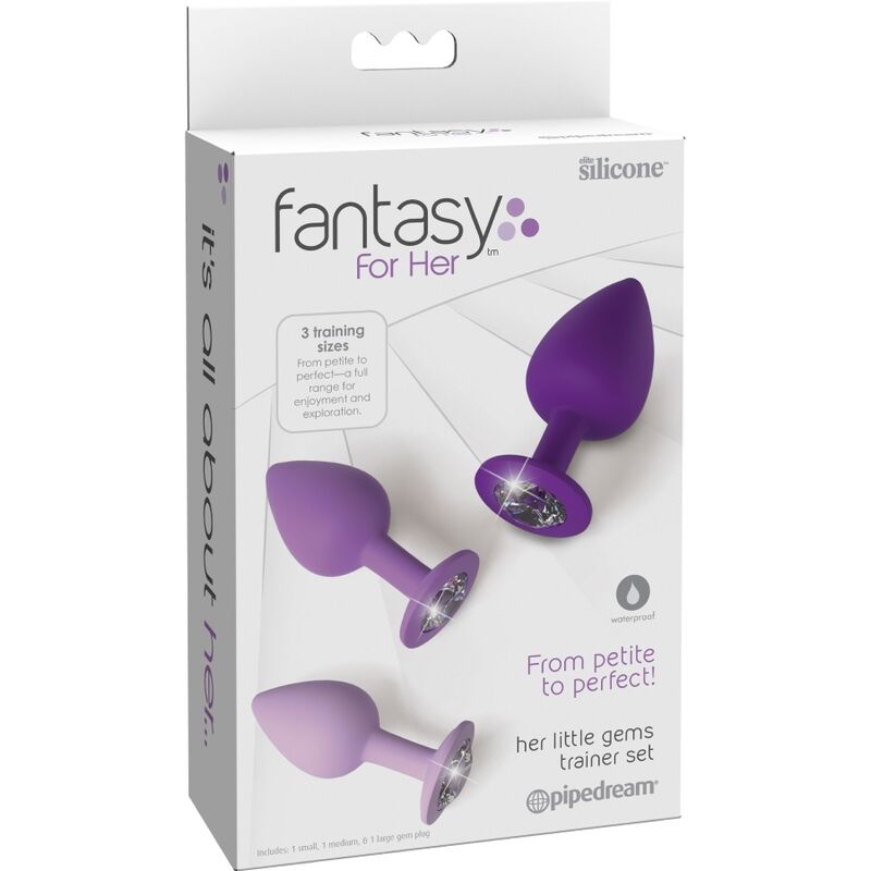 FANTASY FOR HER - VIOLET ANAL PLUG SET 3 - Imagen 4