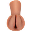 FETISH FANTASY EXTREME - MASTURBADOR MASCULINO SILICONA SLIPPERY SLIT CARAMELO - Imagen 2
