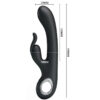 PRETTY LOVE - CARINA VIBRADOR ESTIMULADOR DE CLITORIS Y PUNTO G - Imagen 4