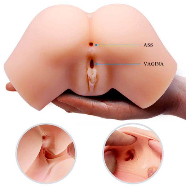 CRAZY BULL - VAGINA Y ANO REALÍSTICOS VIBRADOR SAMANTHA - Imagen 4