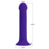 PRETTY LOVE - MURRAY YOUTH DILDO VIBRADOR  RECARGABLE VIOLETA - Imagen 4