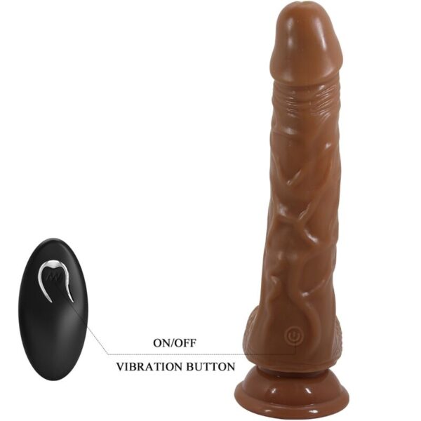 BAILE - BODACH VIBRADOR REALISTA CON VENTOSA CONTROL REMOTO - Imagen 4