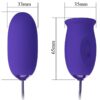 PRETTY LOVE - DAISY YOUTH ESTIMULADOR VIBRADOR RECARGABLE VIOLETA - Imagen 4