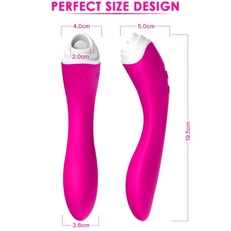 ARMONY - FAIRYLAND LICKING VIBRATING CLIT VIBRATOR FUCISA - Imagen 4