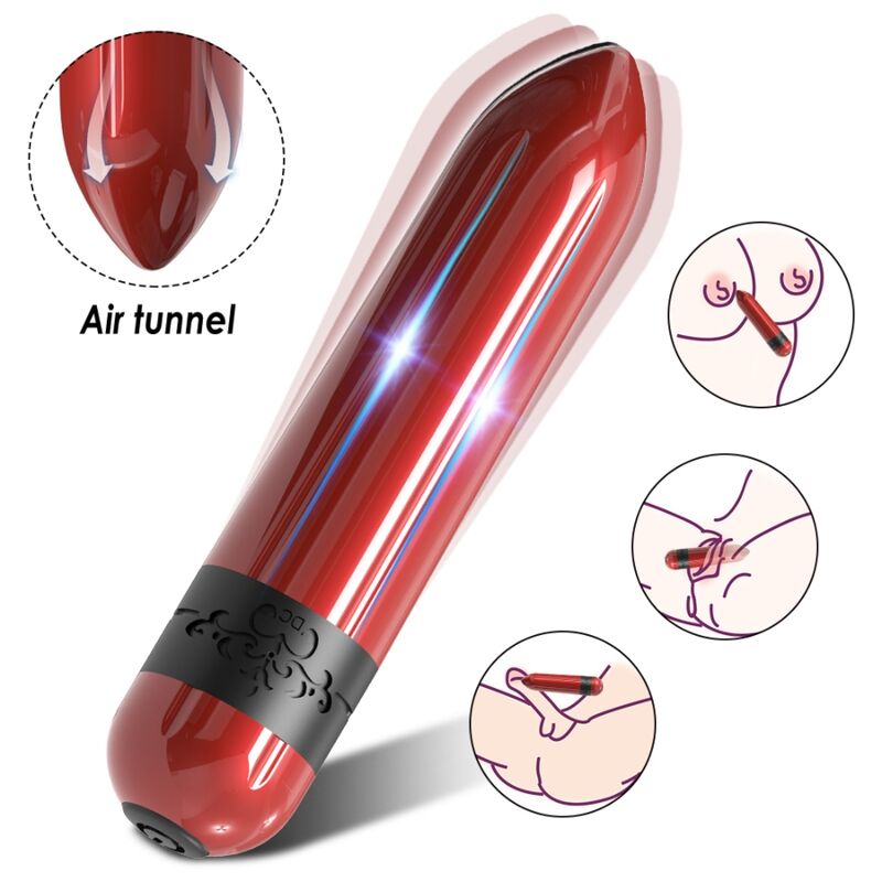 ARMONY - ROCKET VIBRATOR BULLET REMOTE CONTROL FUCHSIA - Imagen 4