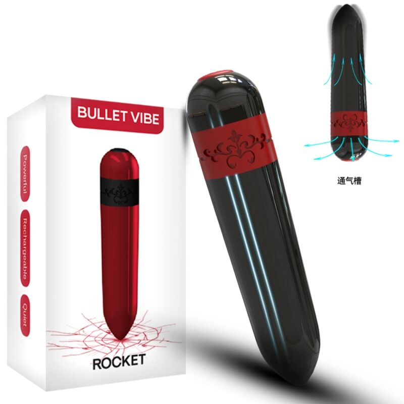 ARMONY - ROCKET VIBRATOR BULLET REMOTE CONTROL FUCHSIA - Imagen 5