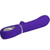 PRETTY LOVE - THOMAS VIBRADOR PUNTO G MULTIFUNCIÓN VIOLETA - Imagen 3