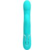 PRETTY LOVE - VIBRADOR RABBIT PERLAS VERDE AGUA - Imagen 2