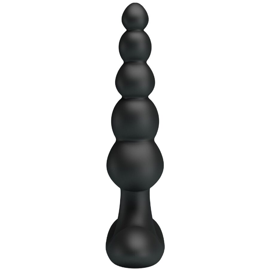 PRETTY LOVE - CORBAN VIBRADOR ANAL 10 VIBRACIONES NEGRO - Imagen 3