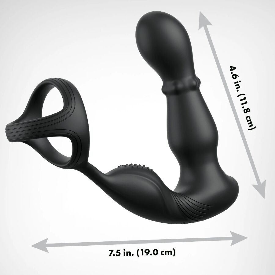 ANAL FANTASY ELITE COLLECTION - ANILLO Y MASAJEADOR ANAL VIBRADOR CON CONTROL REMOTO - Imagen 4