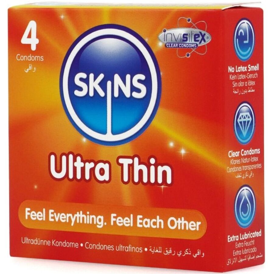 SKINS - ULTRAFINOS PRESERVATIVOS PREMIUM PACK 4 - Imagen 2
