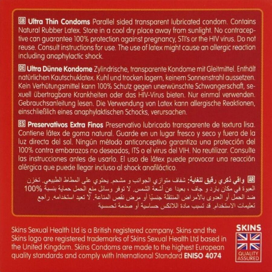 SKINS - ULTRAFINOS PRESERVATIVOS PREMIUM PACK 4 - Imagen 4