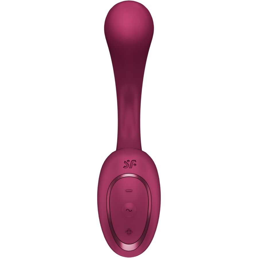 SATISFYER - G FOR GODDESS 2 VIBRADOR RABBIT BURDEOS - Imagen 2