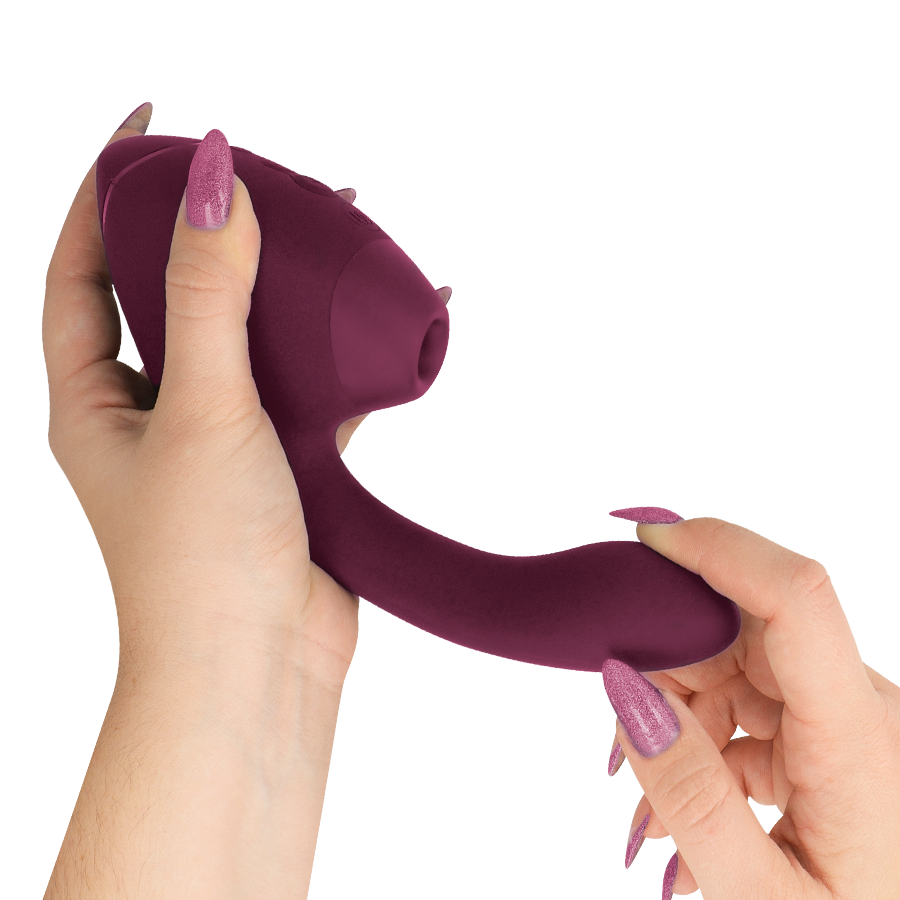 WOMANIZER - DUO NEXT ESTIMULADOR VIBRADOR DUAL CLÍTORIS PUNTOG ROSA - Imagen 4
