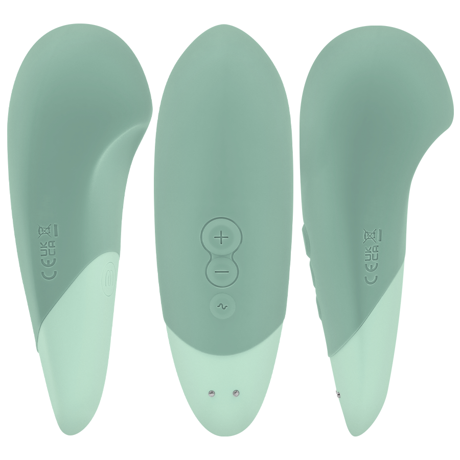 WOMANIZER - VIBE VIBRADOR LAY-ON SILENCIOSO VERDE CLARO - Imagen 2