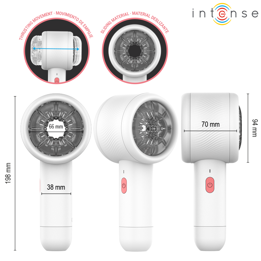 INTENSE - GRIFFIN MASTURBADOR MASCULINO CON EMPUJE AVANZADO - Imagen 4