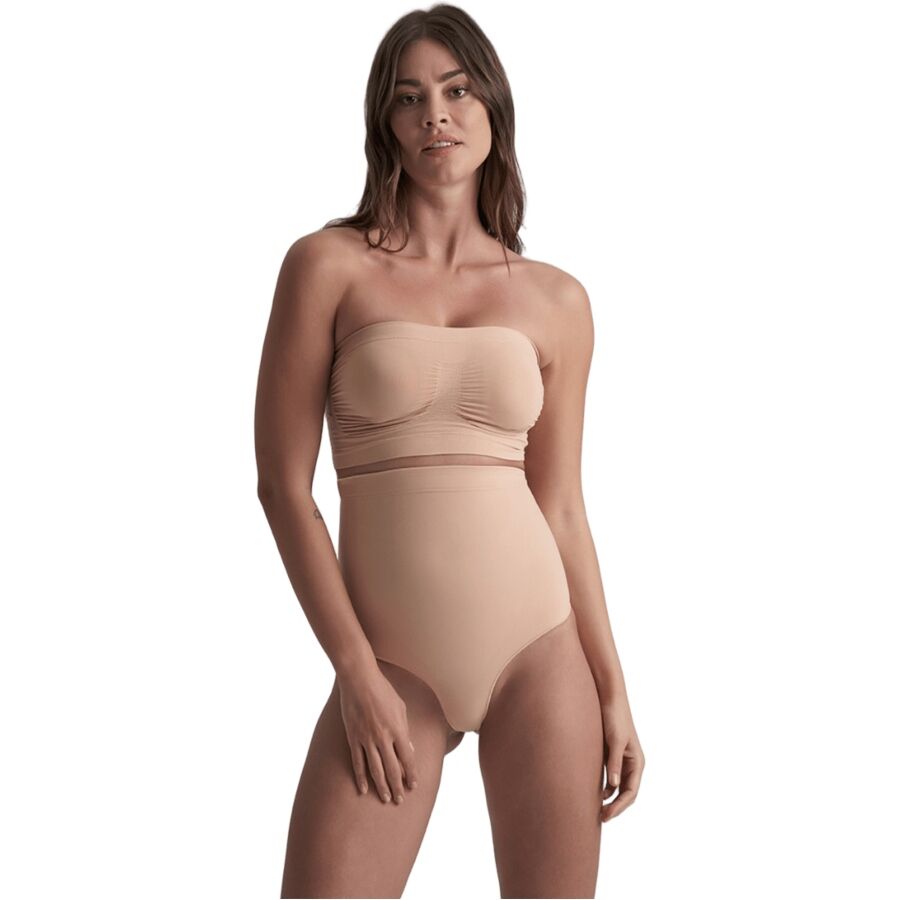 BYE-BRA - TANGA DE TALLE ALTO SIN COSTURAS - Imagen 2