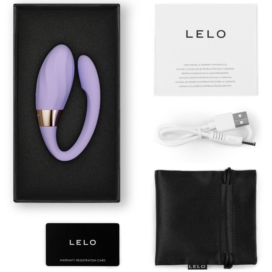LELO - TIANI TWIST COUPLES VIBRATOR LAVENDER - Imagen 2