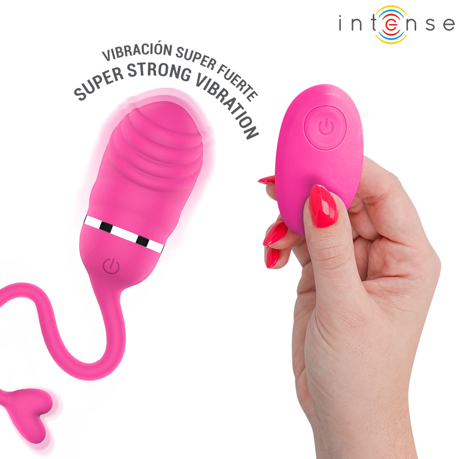 INTENSE - SOOKIE REMOTE CONTROL VIBRATING EGG PINK - Imagen 2