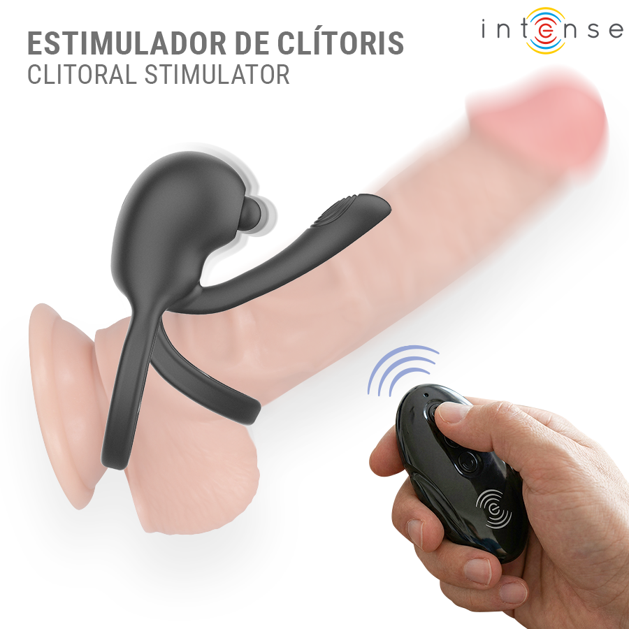 INTENSE - SPIKE REMOTE CONTROL VIBRATING PENIS RING - Imagen 4