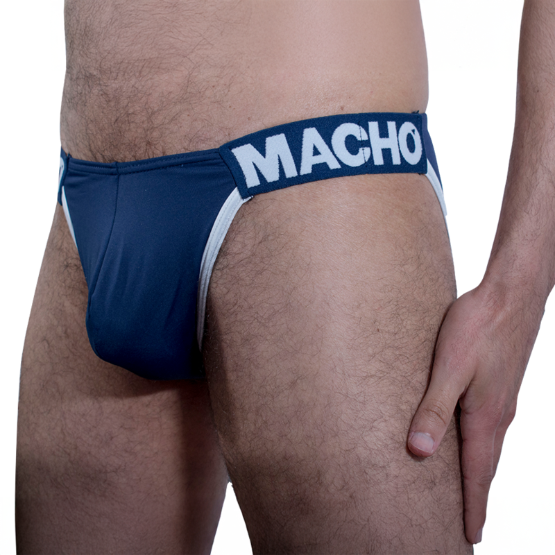 MACHO - MCH011 LATERAL SLIP AZUL OSCURO S - Imagen 2