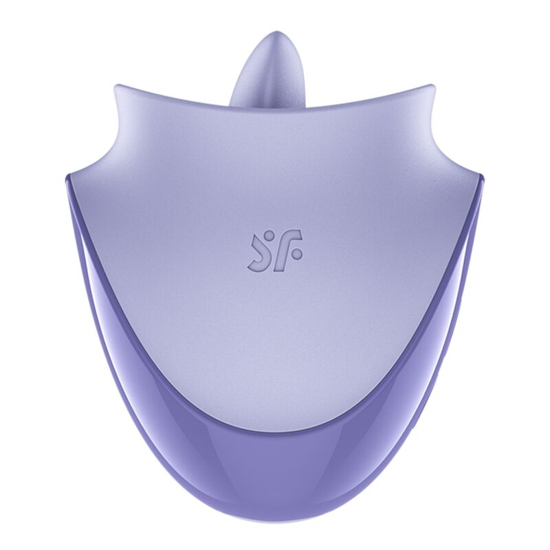 SATISFYER - TONGUE DANCER CLITORAL STIMULATOR WITH VIBRATION AND PULSATIONS LILAC - Imagen 2