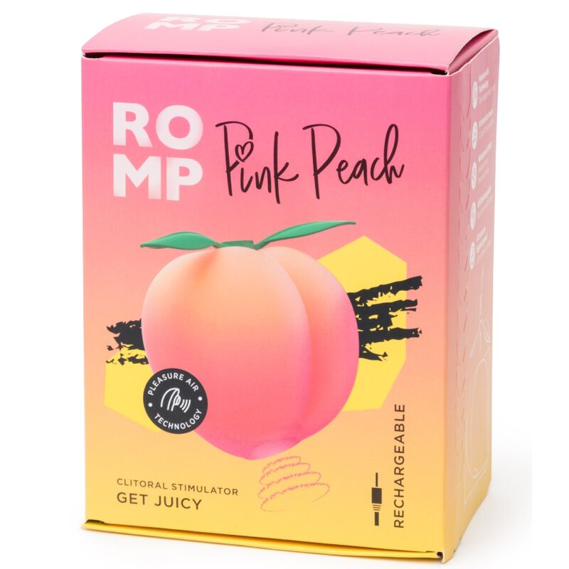 ROMP - PINK PEACH CLITORAL SUCTION - Imagen 4