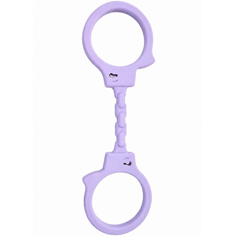 DIABLO PICANTE - SILICONE HANDCUFFS MAUVE