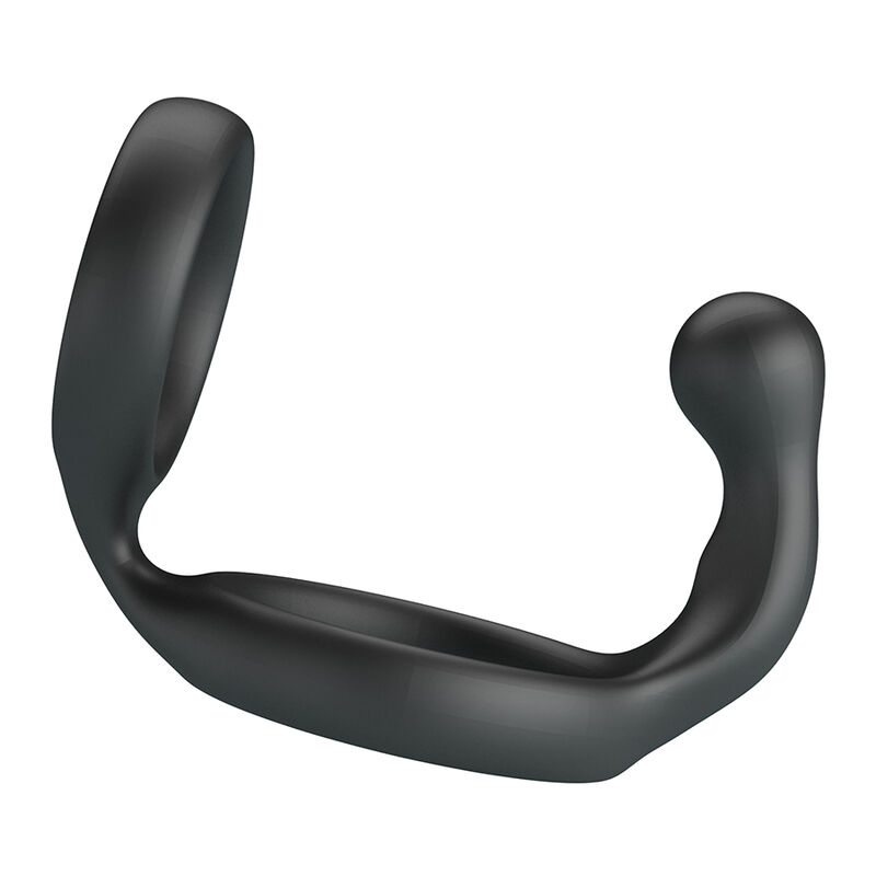 CRAZY BULL - FLORIAN DOUBLE COCK AND BALL RING BLACK - Imagen 5