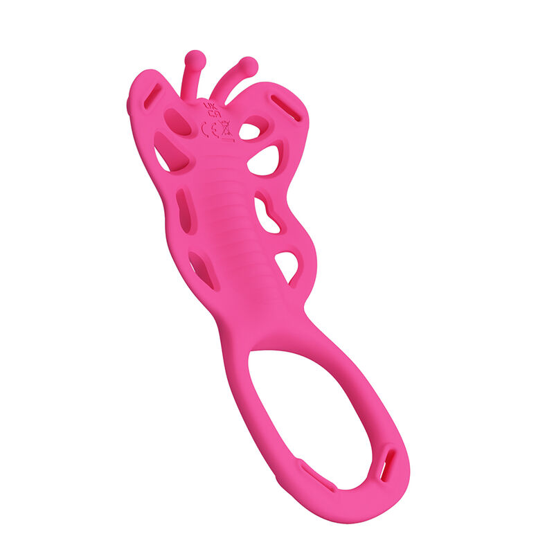 PRETTY LOVE - BUTTERFLY APP CONTROL PANTY MASSAGER PINK - Imagen 4