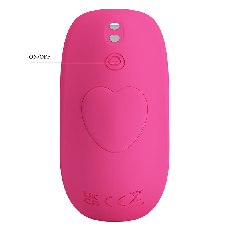 PRETTY LOVE - HAZELYNN 12 FUNCTION APP CONTROL MASSAGER PINK - Imagen 5