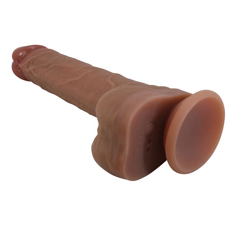 PRETTY LOVE - JONATHAN REALISTIC THRUSTING VIBRATOR WITH REMOTE CONTROL BROWN - Imagen 2