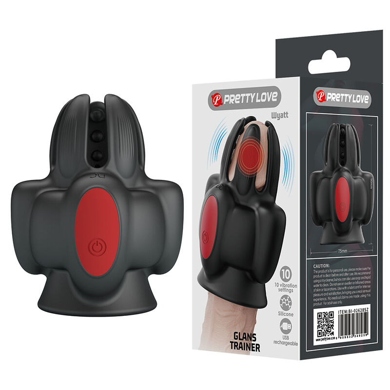 PRETTY LOVE - WYATT RECHARGEABLE AUTOMATIC MASTURBATOR CLASS TRAINER - Imagen 2