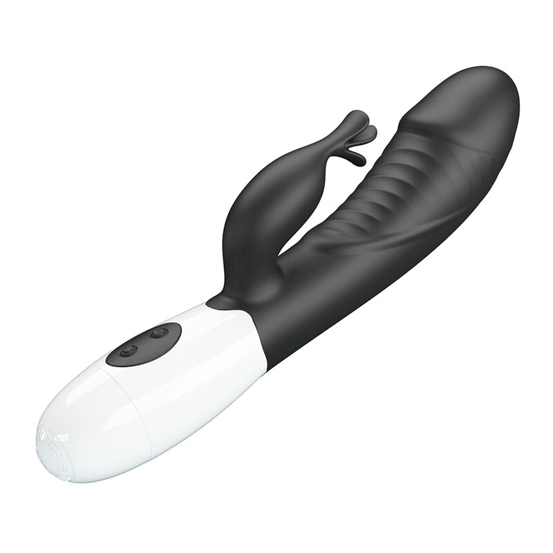 PRETTY LOVE - RASMUSSEN 30 FUNCTION RABBIT VIBRATOR BLACK - Imagen 2