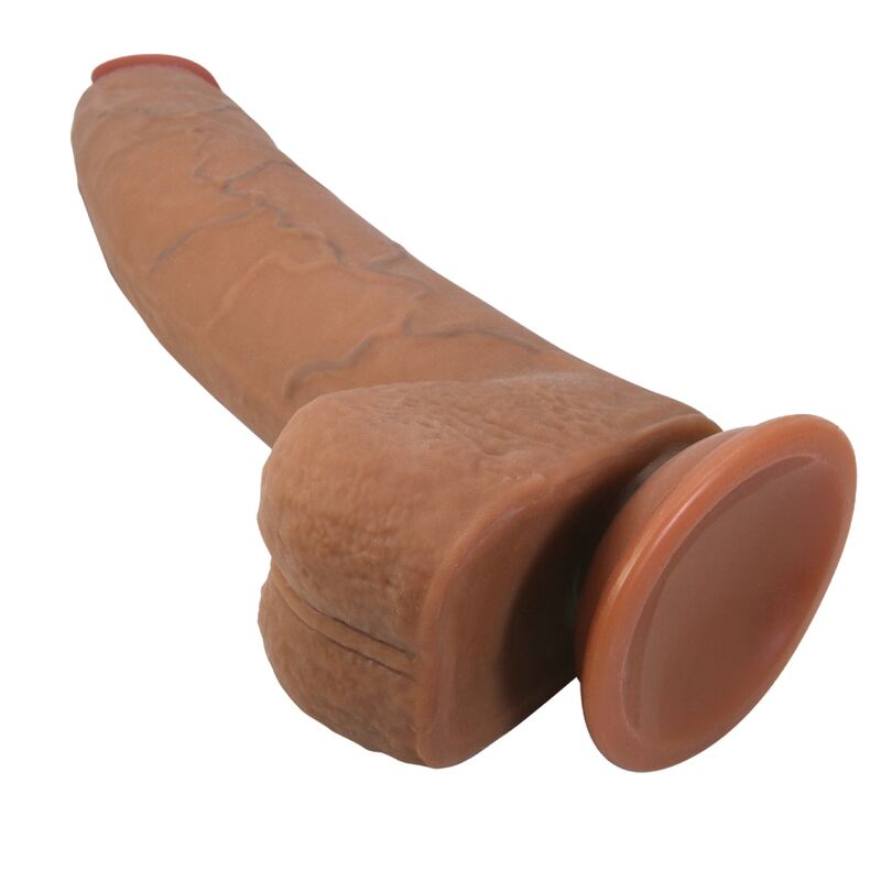 PRETTY LOVE - EVANDER FLEXIBLE REALISTIC DILDO WITH SUCTION CUP 23 CM -Ø- 4.9 CM - Imagen 2