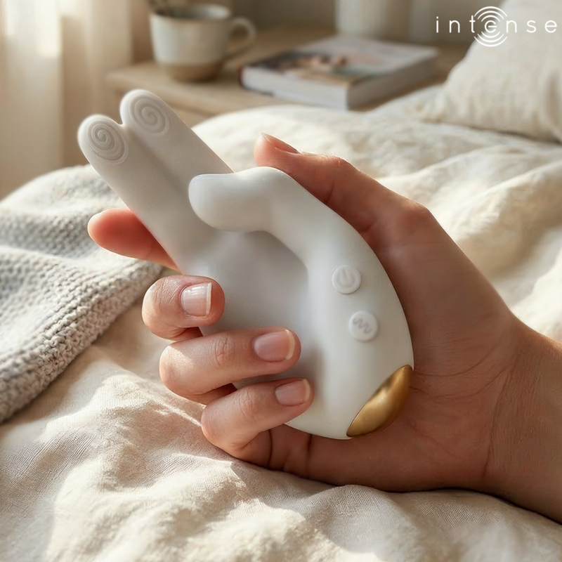 INTENSE - JIMMY HAND-SHAPED MULTIFUNCTION STIMULATOR WITH VIBRATION AND HEAT - Imagen 2