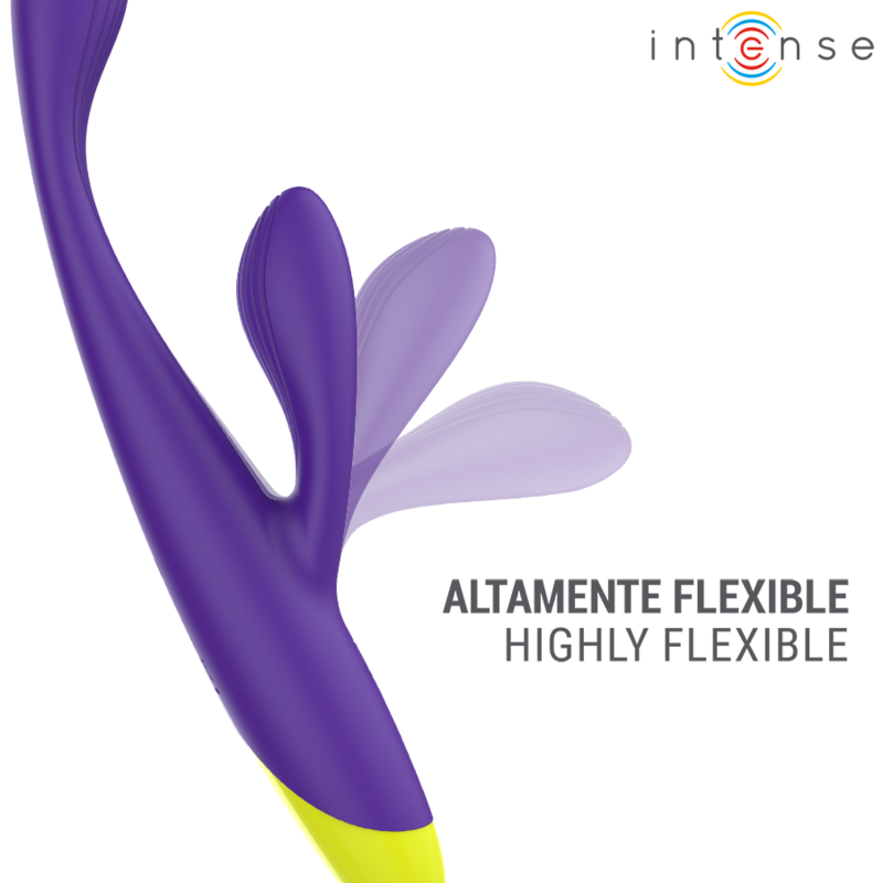 INTENSE - PAOLO RECHARGEABLE RABBIT STIMULATOR FOR G-SPOT AND CLITORIS - Imagen 4