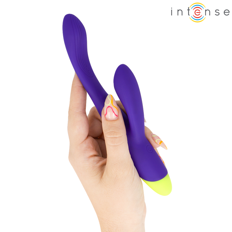 INTENSE - PAOLO RECHARGEABLE RABBIT STIMULATOR FOR G-SPOT AND CLITORIS - Imagen 2